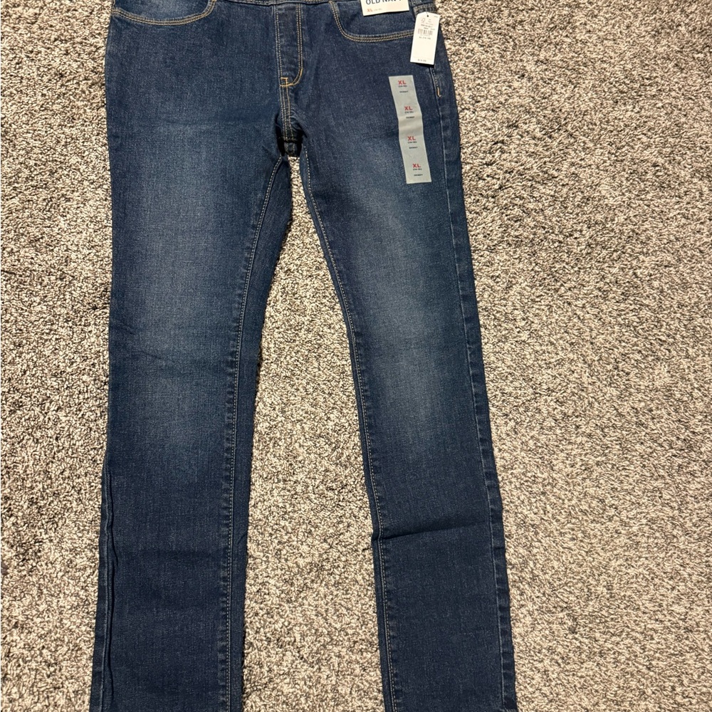 Old Navy Dark Blue Skinny Jeans for Women